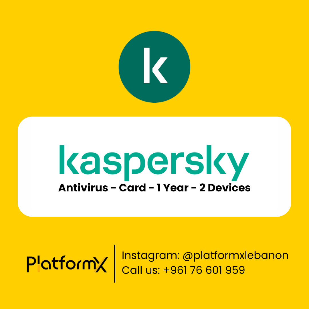 Kaspersky Antivirus - 2 Devices - 1 Year