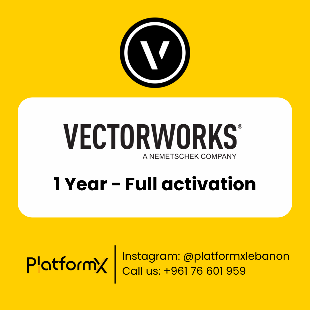 VectorWorks Design Suite - 1 Year License Key