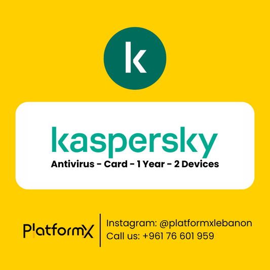 Kaspersky Antivirus - 2 Devices - 1 Year
