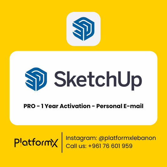 Sketchup Pro - 1 Year License